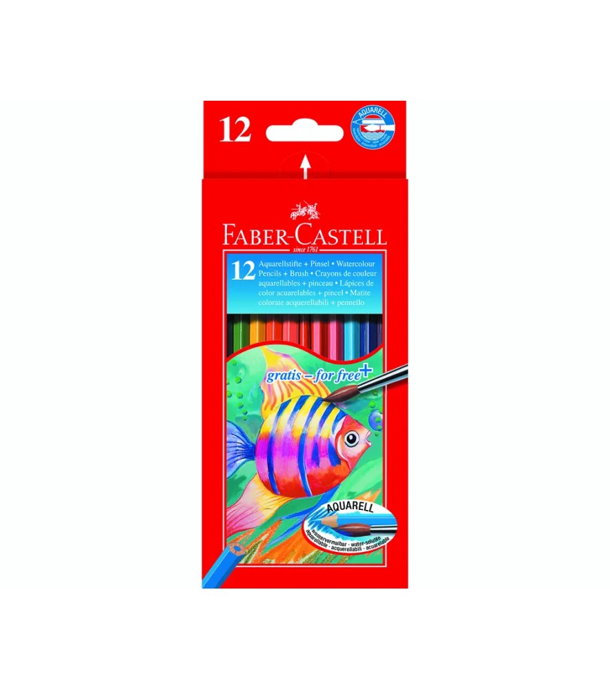 Pastelli Acquarellabili Red Range 18cm