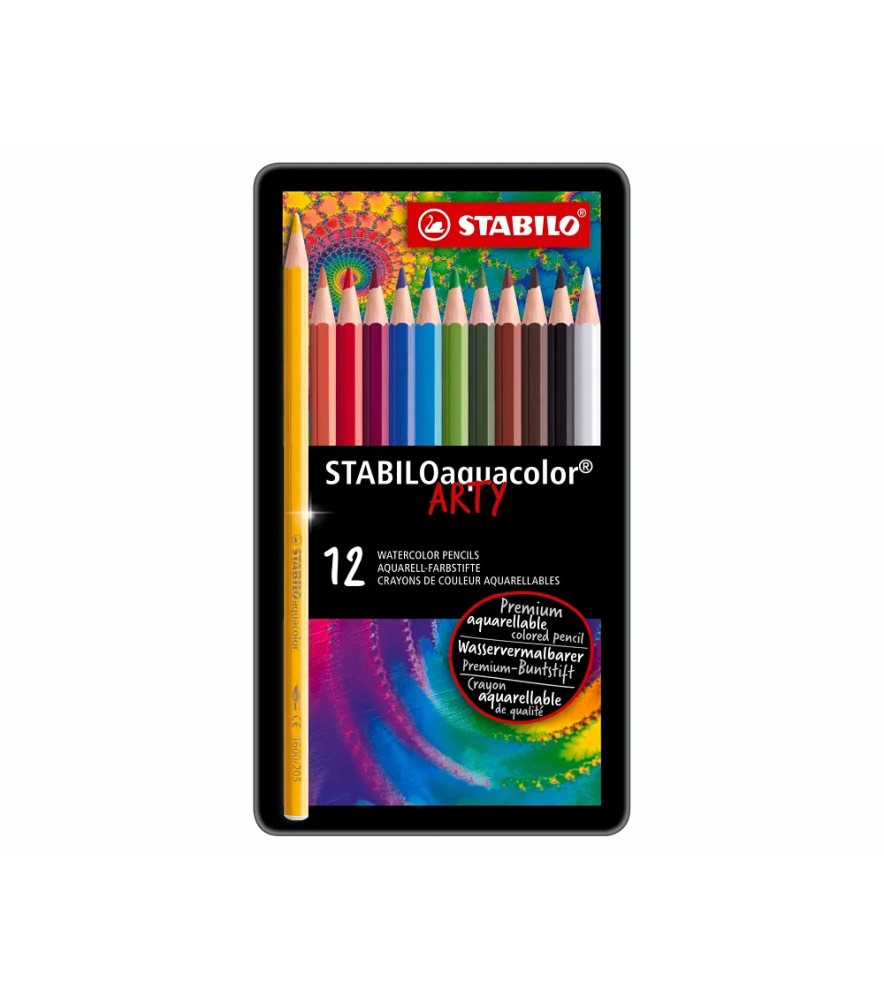 Pastelli Aquacolor Esagonale 18cm
