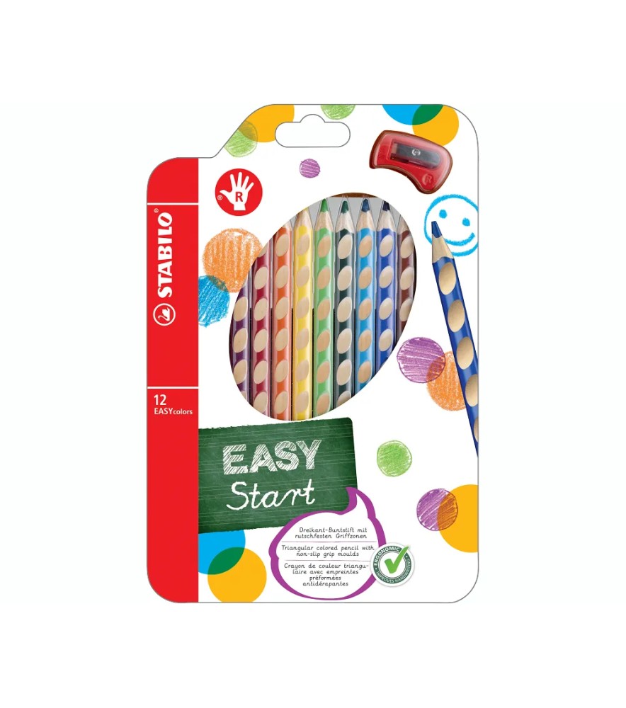 Pastelli Easy Colors per Mano Destra Ø 4,2mm