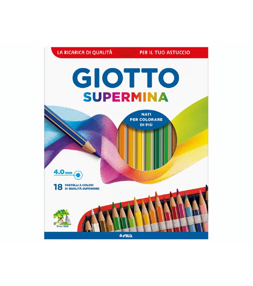 Pastelli Supermina Esagonale 18cm Ø 4mm