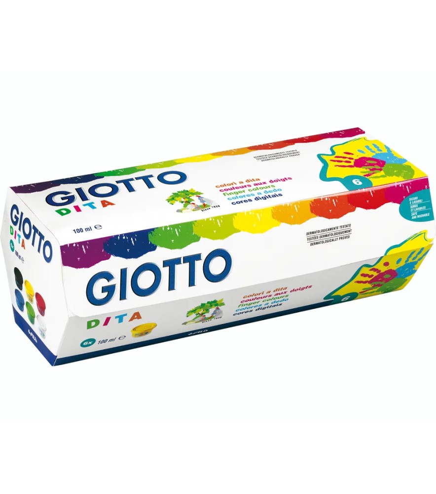 Colori a Dita Barattoli 100ml
