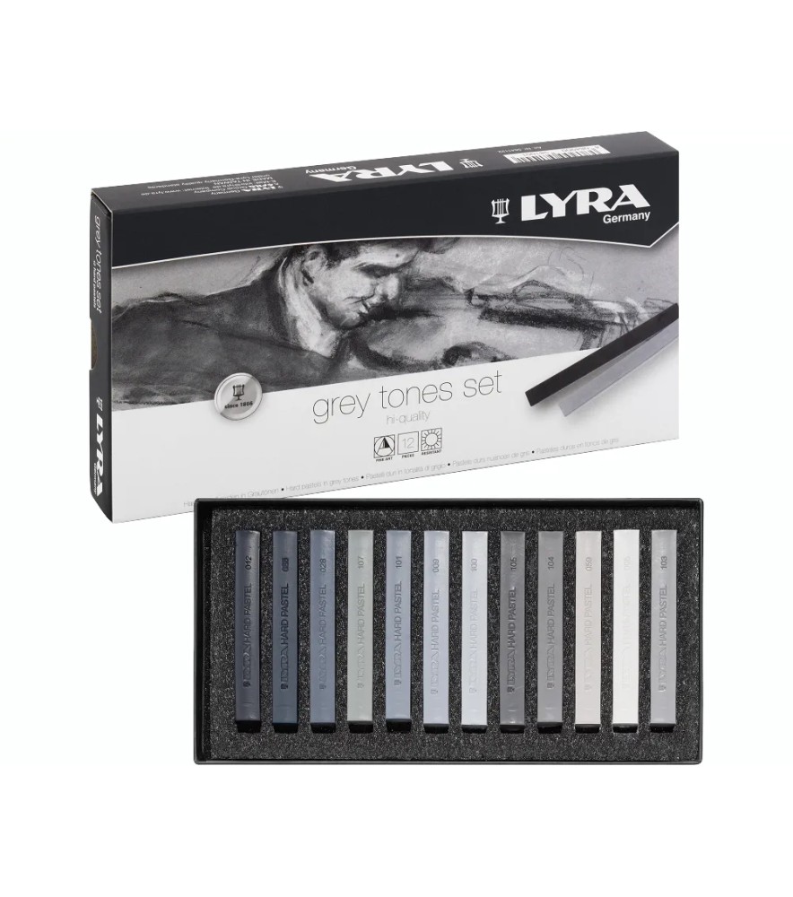 Set Disegno Pastelli Duri 7cm