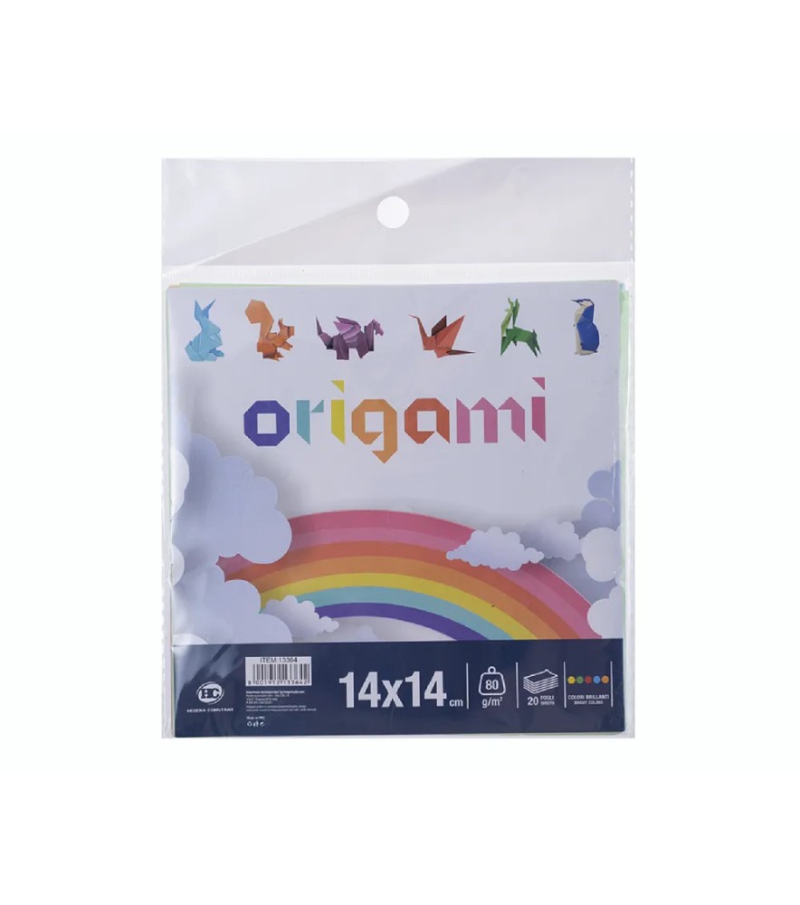 Carta per Origami 20 fogli 80gr