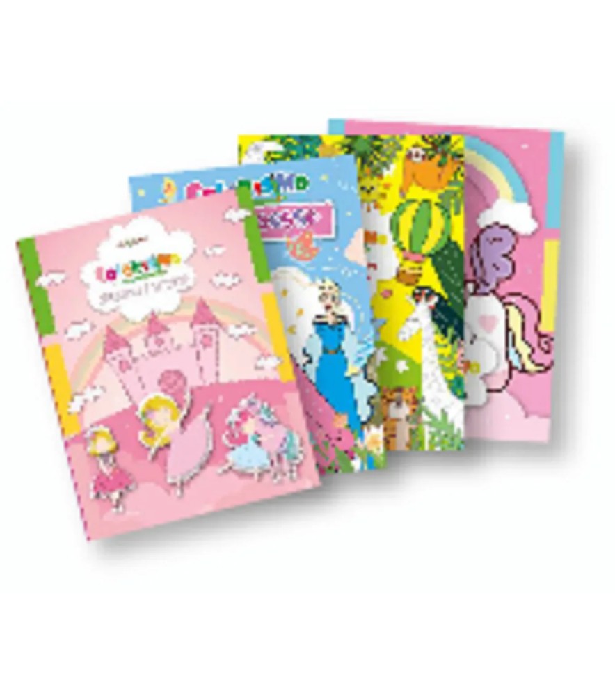 Album da Colorare Femmina Assortiti
