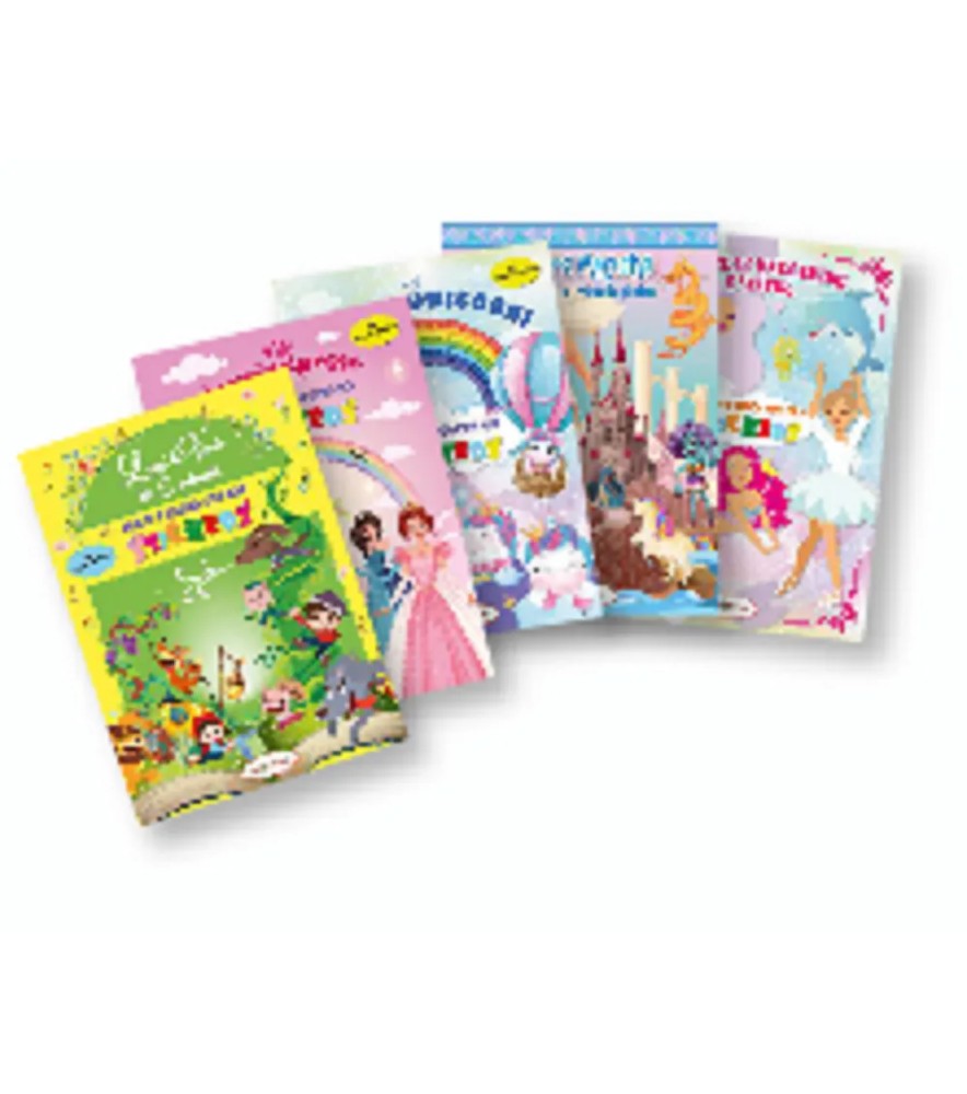 Album Sticker Colora Gioca e Attacca