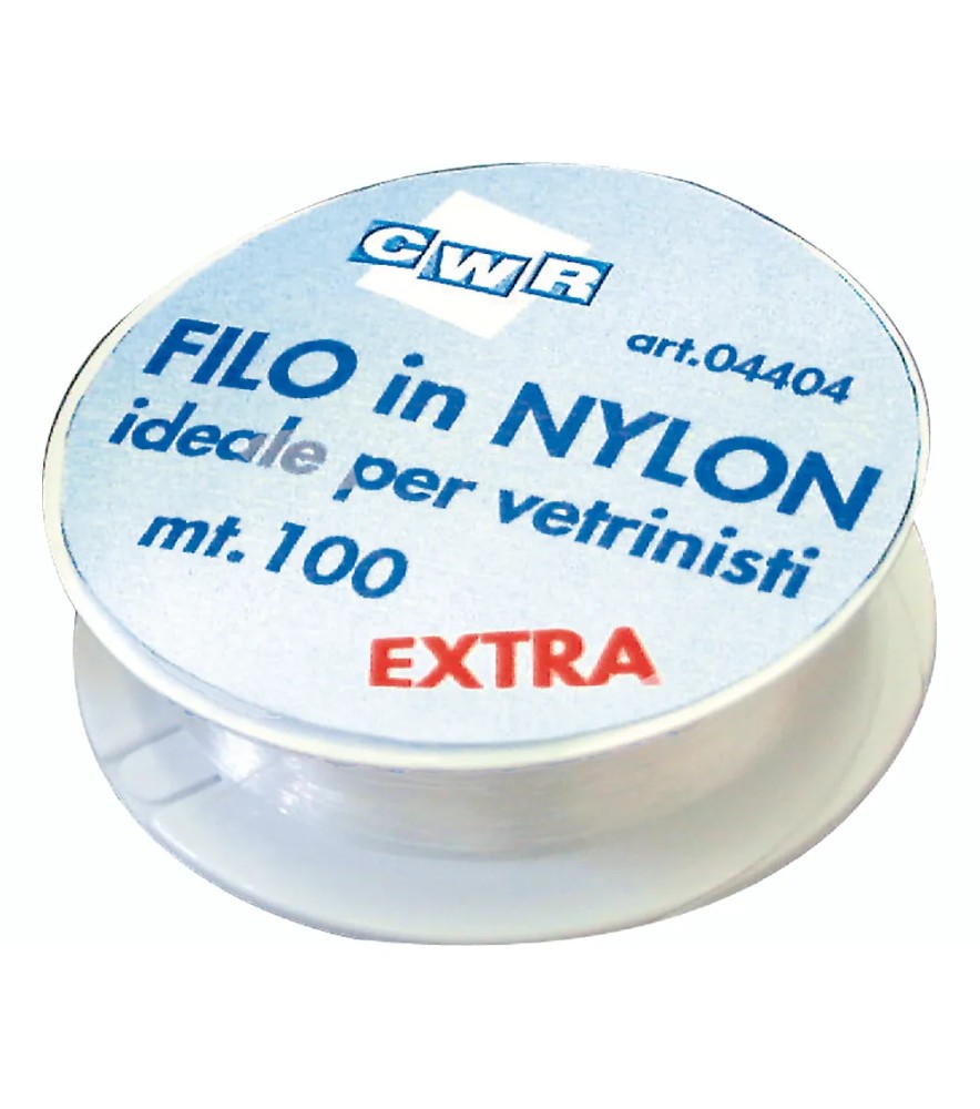 Filo in Nylon Trasparente Diametro Mm 0,4 100mt