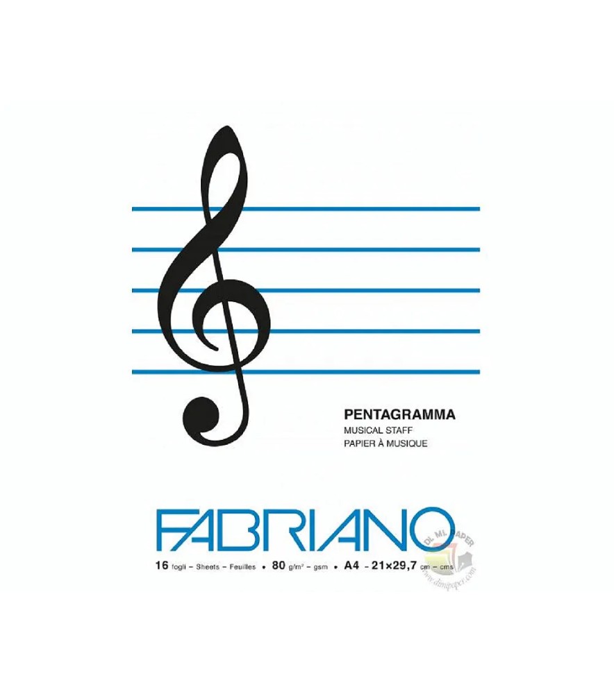 Maxi Musica 32 pagine 80gr 16 fogli