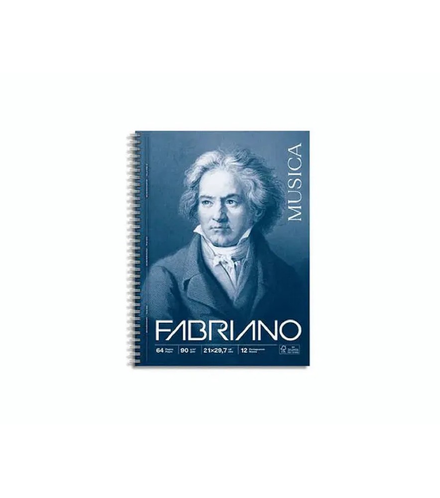 Maxi Musica a Spirale 90gr 64 fogli