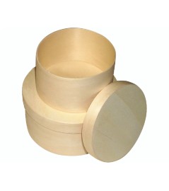 Scatole in Legno Tonde da...